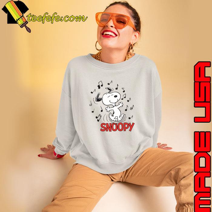 Snoopy bang happy music peanuts T-Shirt Snoopy bang happy music peanuts T-Shirt