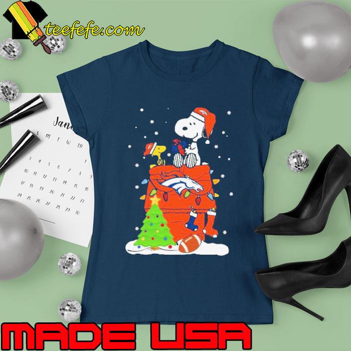 Snoopy Denver Broncos Christmas shirt - Teefefe Premium ™ LLC