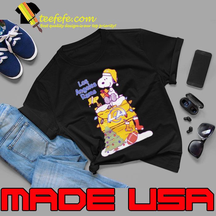 Snoopy Los Angeles Rams Christmas shirt Snoopy Los Angeles Rams Christmas shirt