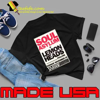 Soul Asylum The Lemonheads And Introducing Special Guest Failure Concert T-Shirt