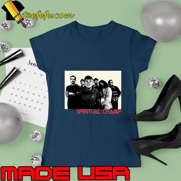 Spititual cramp band with their fingers in a lot of pies T-Shirt Ladies tee Spititual cramp band with their fingers in a lot of pies T-Shirt Ladies tee