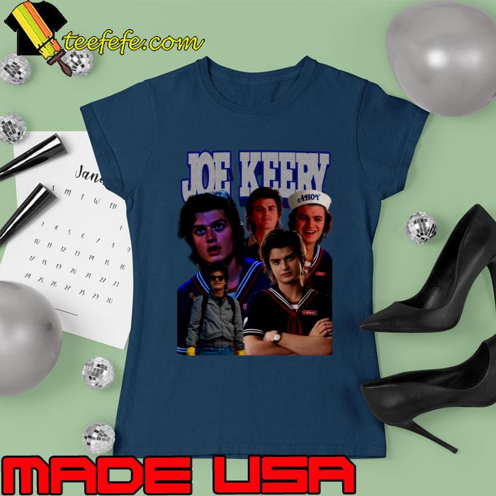 Steve Harrington Joe Keery Stranger Things Character Main T-Shirt Ladies tee Steve Harrington Joe Keery Stranger Things Character Main T-Shirt Ladies tee