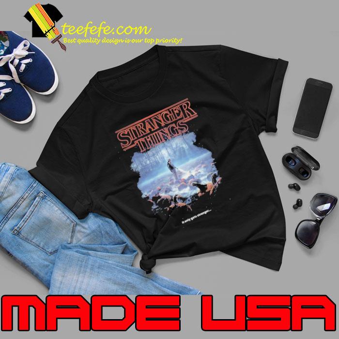Strange Pumpkins Strangers Things Character It Only Gets Stronger s Unisex Strange Pumpkins Strangers Things Character It Only Gets Stronger s Unisex