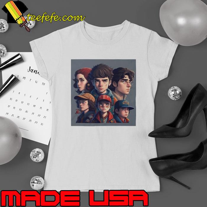 Stranger things poster movie 2023 s Ladies tee Stranger things poster movie 2023 s Ladies tee