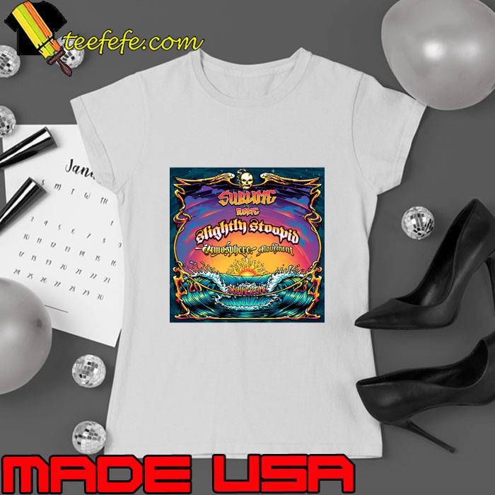 Sublime Rome Slightly Stoopid Summer Time T-Shirt Ladies tee Sublime Rome Slightly Stoopid Summer Time T-Shirt Ladies tee