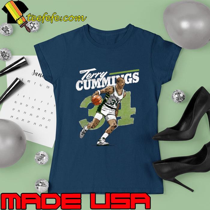 Terry Cummings American former professional basketball for the Milwaukee team T-Shirt Ladies tee Terry Cummings American former professional basketball for the Milwaukee team T-Shirt Ladies tee