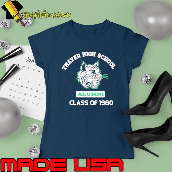 Thayer high school alumni class of 1980 s Ladies tee Thayer high school alumni class of 1980 s Ladies tee