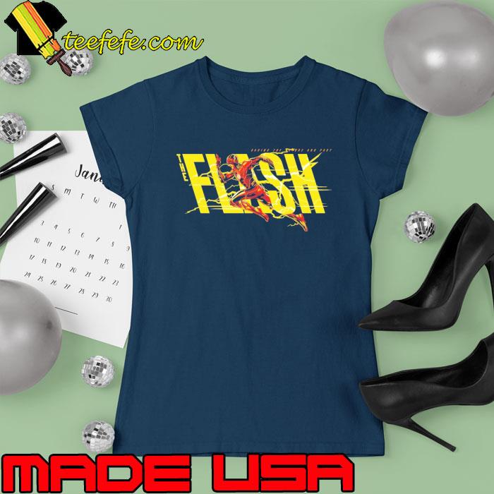 The Flash Running Yellow Logo s Ladies tee The Flash Running Yellow Logo s Ladies tee