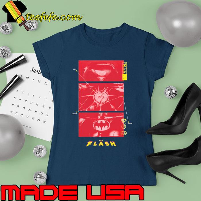 The Flash Super Suits Supergirl Batman And Flash s Ladies tee The Flash Super Suits Supergirl Batman And Flash s Ladies tee