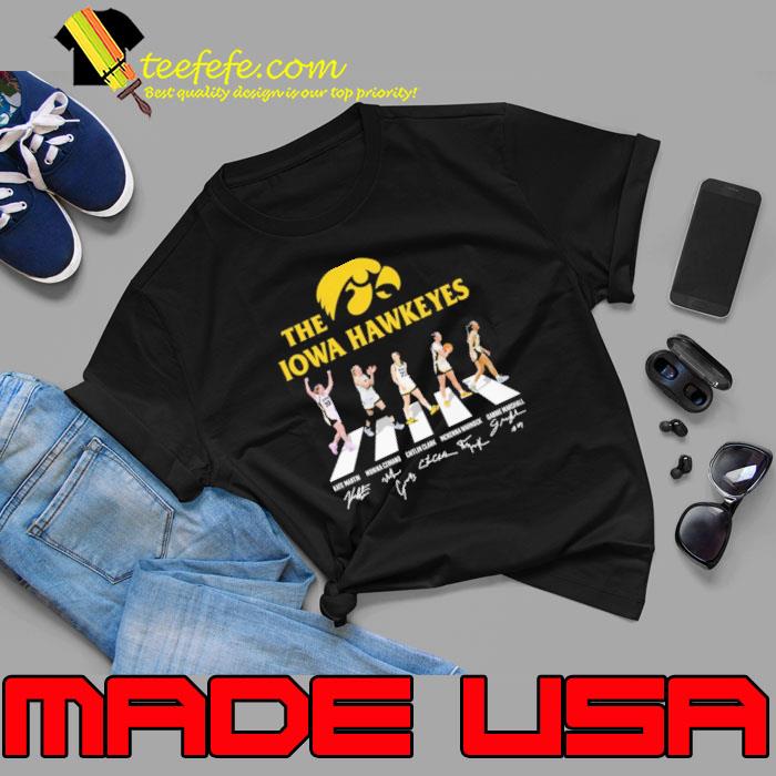 The iowa hawkeyes abbey road signature shirt