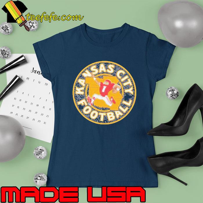 The Kingdom Kansas City Football Red Shirt Ladies tee The Kingdom Kansas City Football Red Shirt Ladies tee