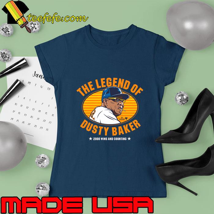 The Legend Of Dusty Baker 2000 Wins And Counting Vintage Sunset T-Shirt Ladies tee The Legend Of Dusty Baker 2000 Wins And Counting Vintage Sunset T-Shirt Ladies tee