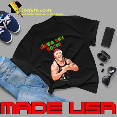 The Rock Christmas Meme Jingle Bell Rock Shirt