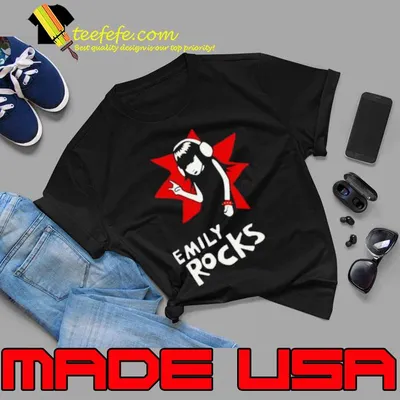 The Rock Girl Emily The Strange shirt