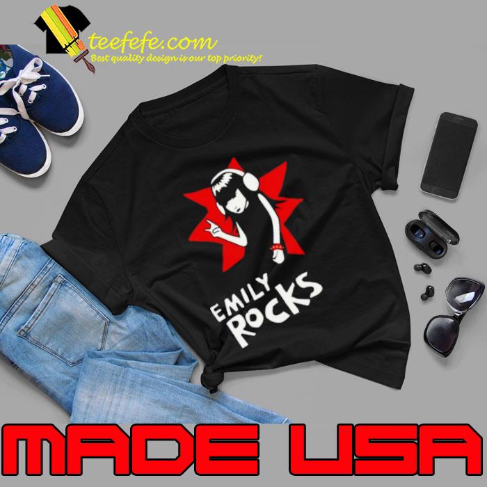 The Rock Girl Emily The Strange shirt