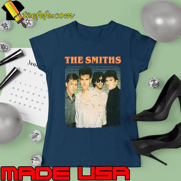 The Smiths English rock band composed of singer morrissey Look 1982 T-Shirt Ladies tee The Smiths English rock band composed of singer morrissey Look 1982 T-Shirt Ladies tee