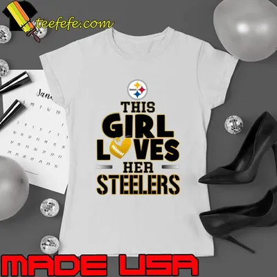 This Girl Loves He Steelers Football T-Shirt