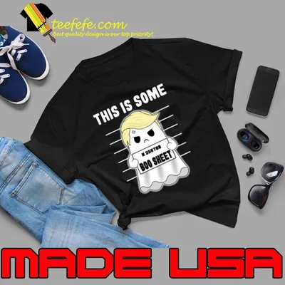 This Is Some Boo Sheet Ghost Trump Mugshot T-Shirt