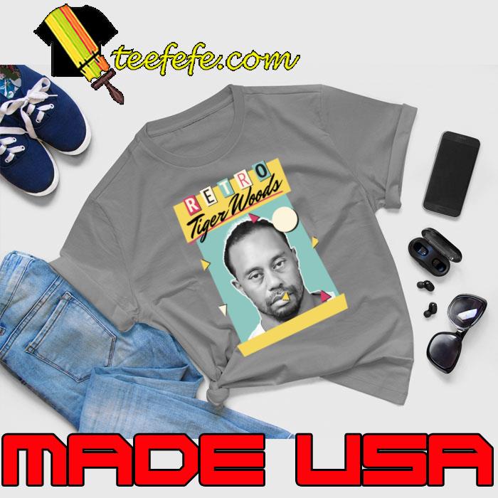 Tiger Woods American professional golfer retro T-Shirt Unisex Tiger Woods American professional golfer retro T-Shirt Unisex