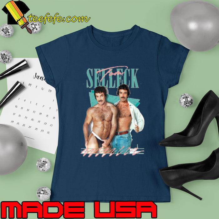 Tom selleck an american actor in the television series Magnum T-Shirt Ladies tee Tom selleck an american actor in the television series Magnum T-Shirt Ladies tee