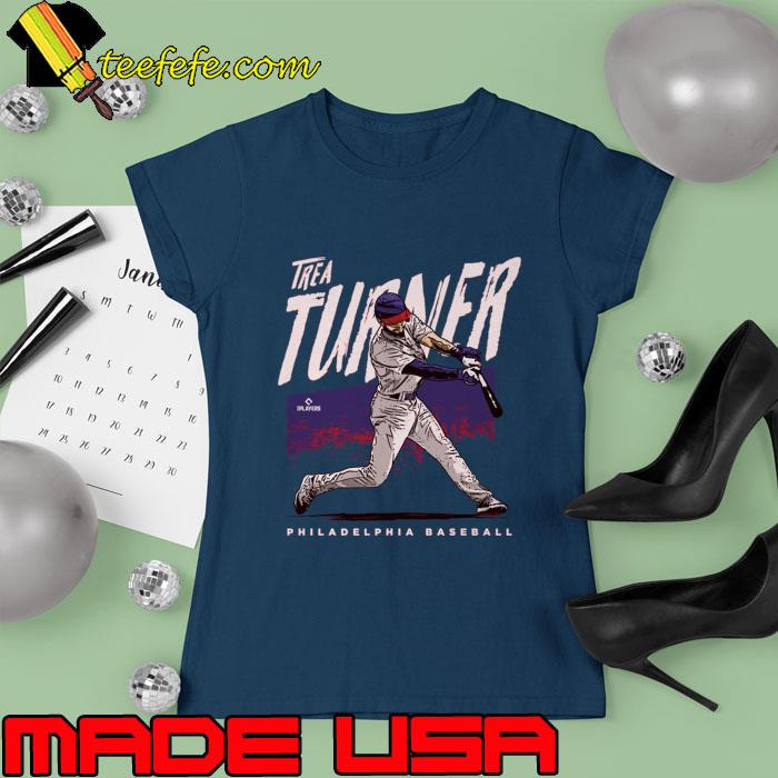 Trea Turner Second Baseman and Centerfielder For Philadelphia Baseball T-Shirt Ladies tee Trea Turner Second Baseman and Centerfielder For Philadelphia Baseball T-Shirt Ladies tee