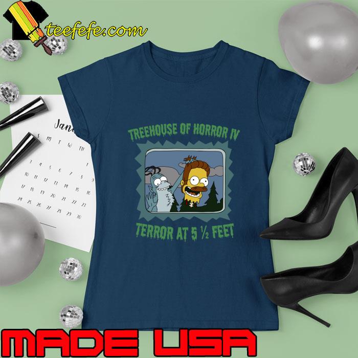 Treehouse of horror Gremlin terror at simpsons T-Shirt Ladies tee Treehouse of horror Gremlin terror at simpsons T-Shirt Ladies tee