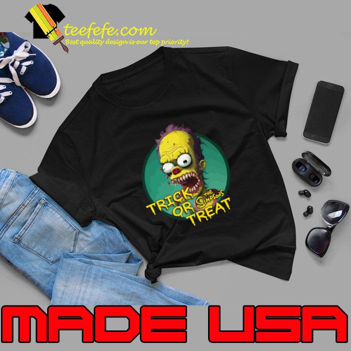 Trick Or Treat The Simpsons Halloween Scary Face T-Shirt Unisex Trick Or Treat The Simpsons Halloween Scary Face T-Shirt Unisex