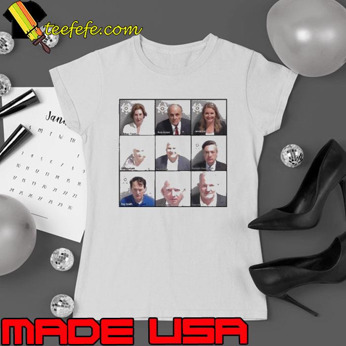 Trump Lackey Mugshot Sidney Powell Rudy Giuliani Jenna Ellis President Shirt Ladies tee Trump Lackey Mugshot Sidney Powell Rudy Giuliani Jenna Ellis President Shirt Ladies tee