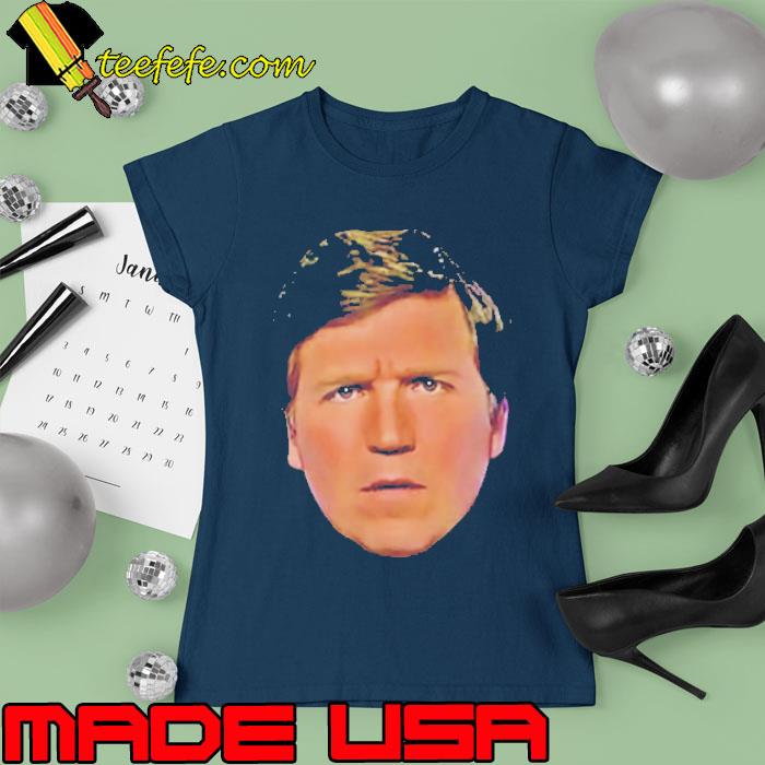 Tucker Carlson Baffled Face Political Shirt Ladies tee Tucker Carlson Baffled Face Political Shirt Ladies tee