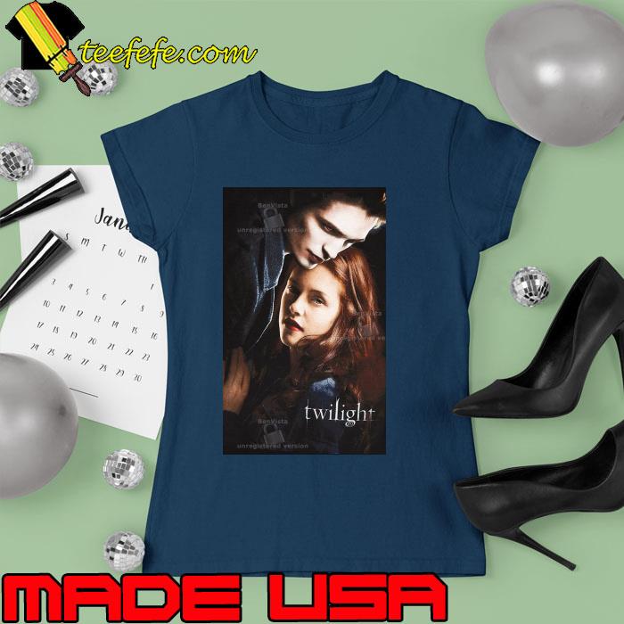 Twilight Edward & Bella Poster Shirt Ladies tee Twilight Edward & Bella Poster Shirt Ladies tee