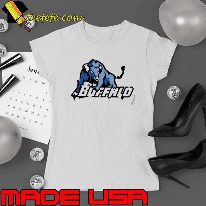University At Buffalo Dripping Logo Shirt Ladies tee University At Buffalo Dripping Logo Shirt Ladies tee