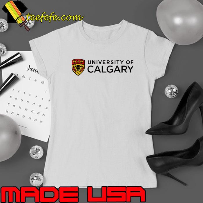 University Of Calgary Logo Shirt Ladies tee University Of Calgary Logo Shirt Ladies tee