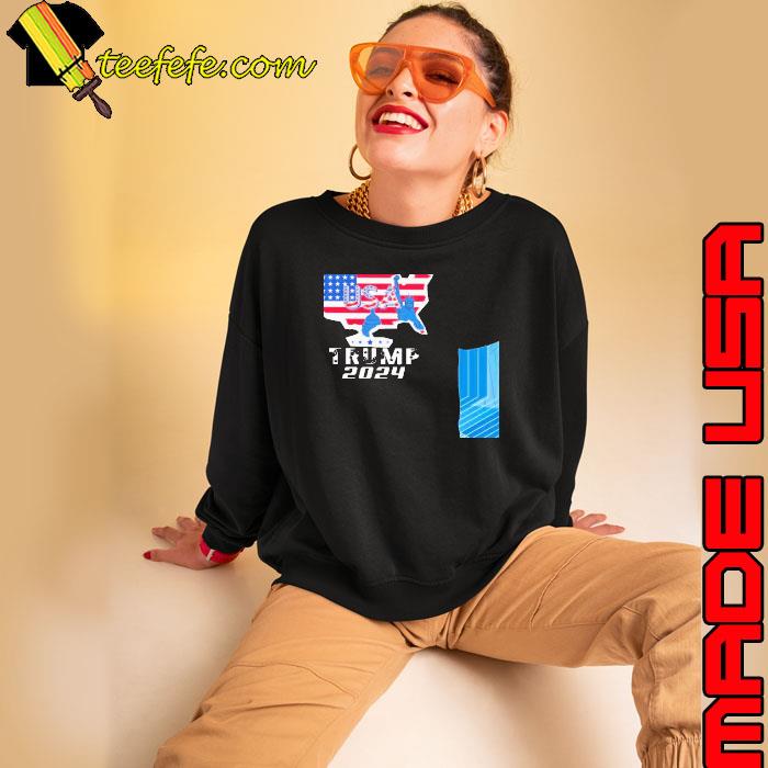 Usa Donald Trump 2024 Statue Of Liberty While House American Flag s Sweatshirt Usa Donald Trump 2024 Statue Of Liberty While House American Flag s Sweatshirt