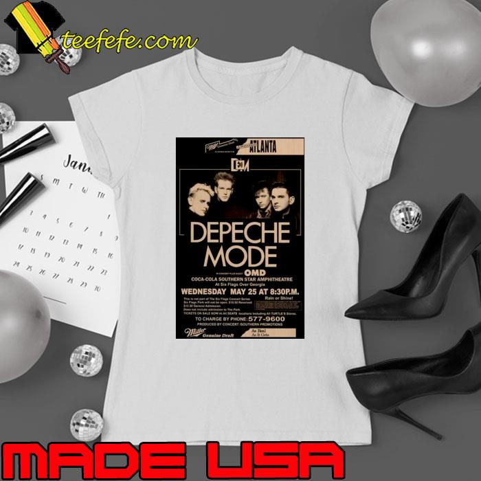 Vintage Depeche Mode Ro Coca Cola Southern Star Amphitheatre Concert T-Shirt Vintage Depeche Mode Ro Coca Cola Southern Star Amphitheatre Concert T-Shirt