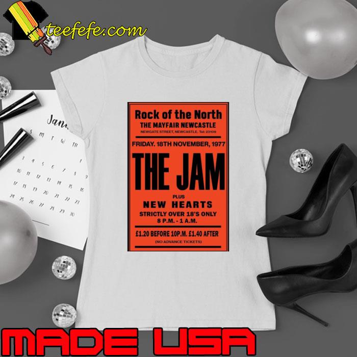 Vintage Rock Of The North The Mayfair Newcastle The Jam Concert T-Shirt