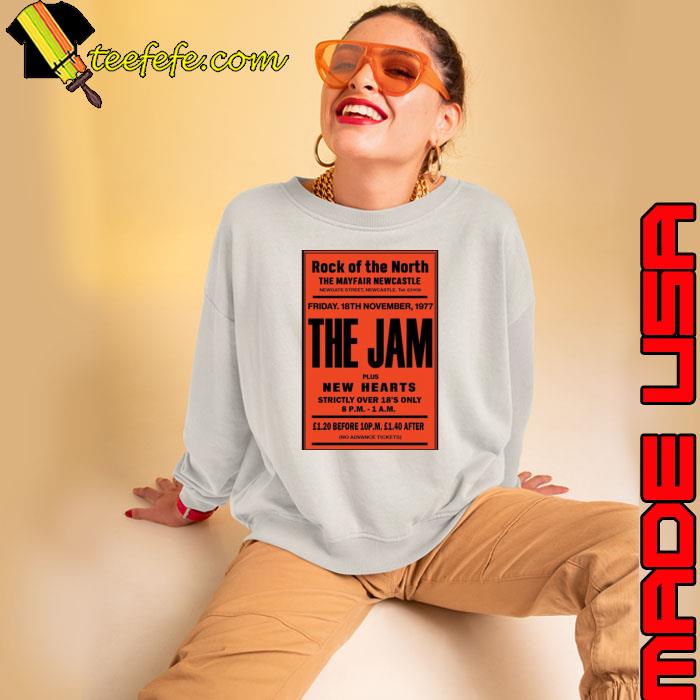 Vintage Rock Of The North The Mayfair Newcastle The Jam Concert T-Shirt Sweatshirt Vintage Rock Of The North The Mayfair Newcastle The Jam Concert T-Shirt Sweatshirt