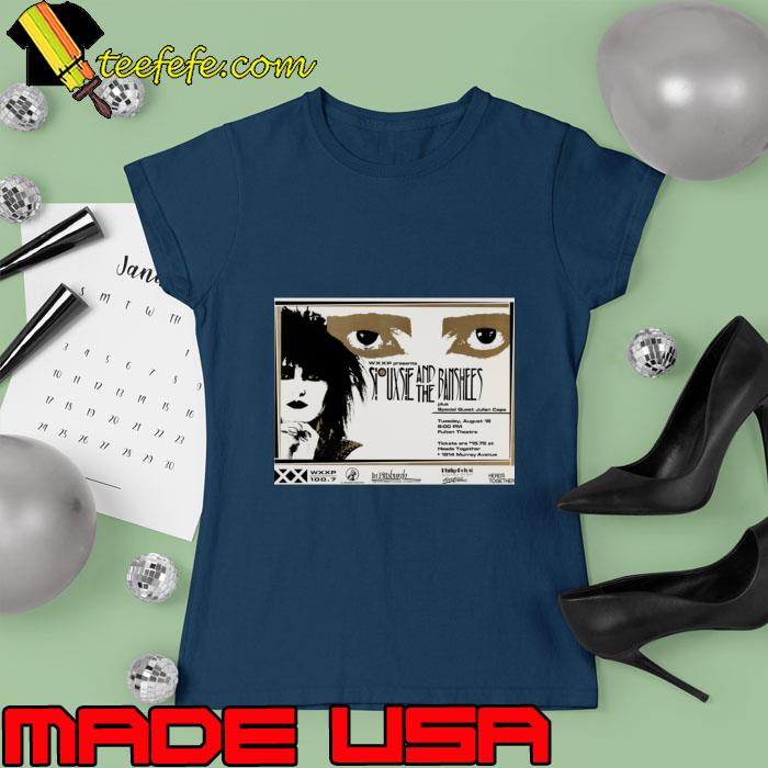 Vintage Siouxsie and the Banshees concert T-Shirt Ladies tee Vintage Siouxsie and the Banshees concert T-Shirt Ladies tee
