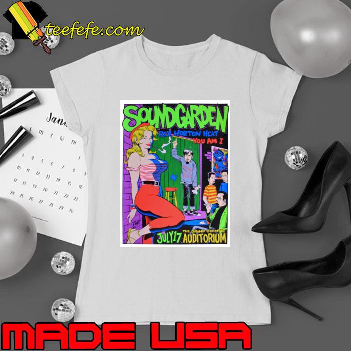 Vintage Soundgarden Horton Heat You Am The Grand Olympic Concert T-Shirt