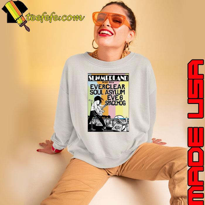 Vintage Summerland Tour 2014 Everclear Soul Asylum Concert T-Shirt Sweatshirt Vintage Summerland Tour 2014 Everclear Soul Asylum Concert T-Shirt Sweatshirt