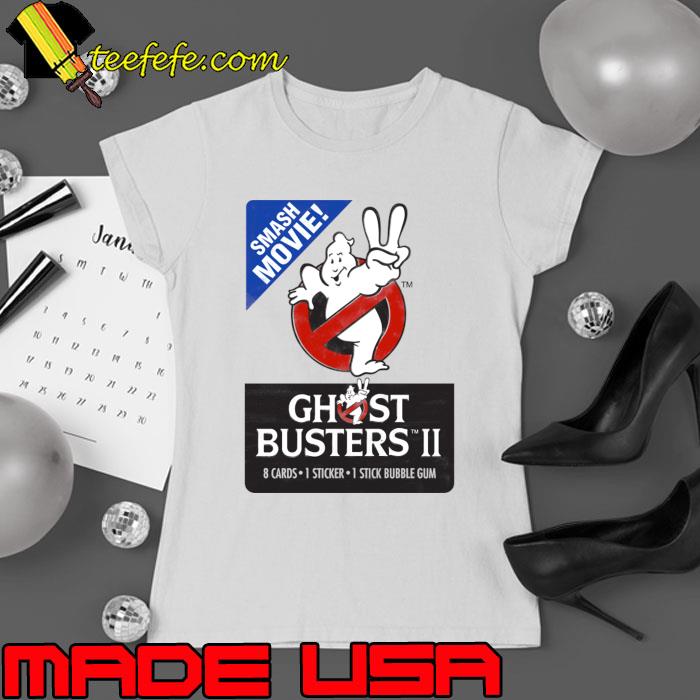 WaxPack Smash Mvie Ghost Busters II T-Shirt Ladies tee WaxPack Smash Mvie Ghost Busters II T-Shirt Ladies tee