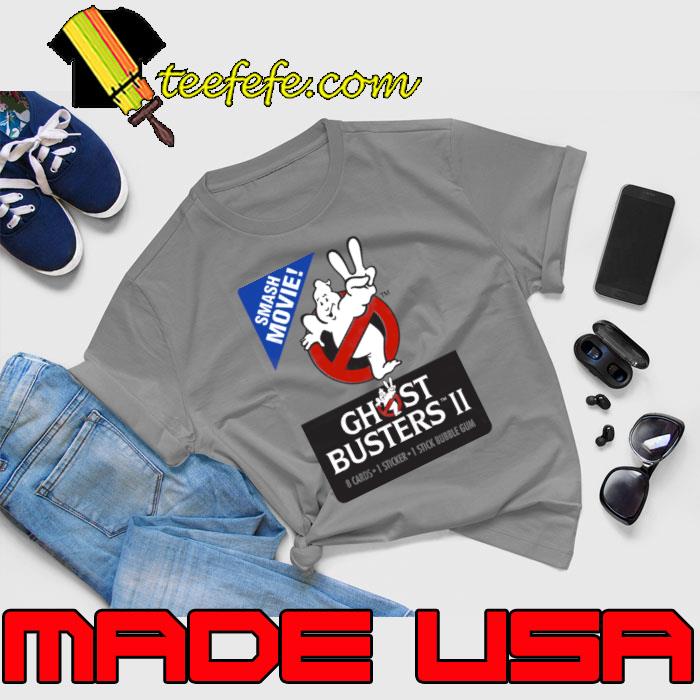 WaxPack Smash Mvie Ghost Busters II T-Shirt Unisex WaxPack Smash Mvie Ghost Busters II T-Shirt Unisex