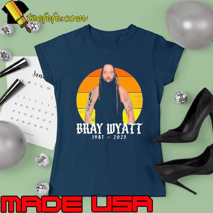 WWE Bray Wyatt Fiend The Fiend RIP Bray Wyatt 1987 2023 Vintage Shirt Ladies tee WWE Bray Wyatt Fiend The Fiend RIP Bray Wyatt 1987 2023 Vintage Shirt Ladies tee