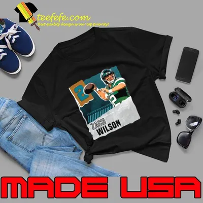 Zach Wilson American football quarterback for the NY Yets T-Shirt