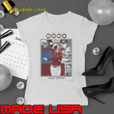 2008 Topps Baseball Joey Votto Reds Shirt