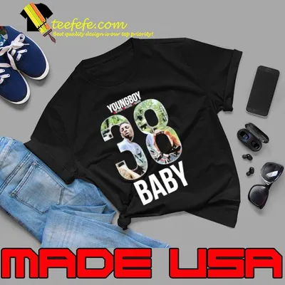 #38 Baby Youngboy Rap Hiphop Music Photographic Shirt