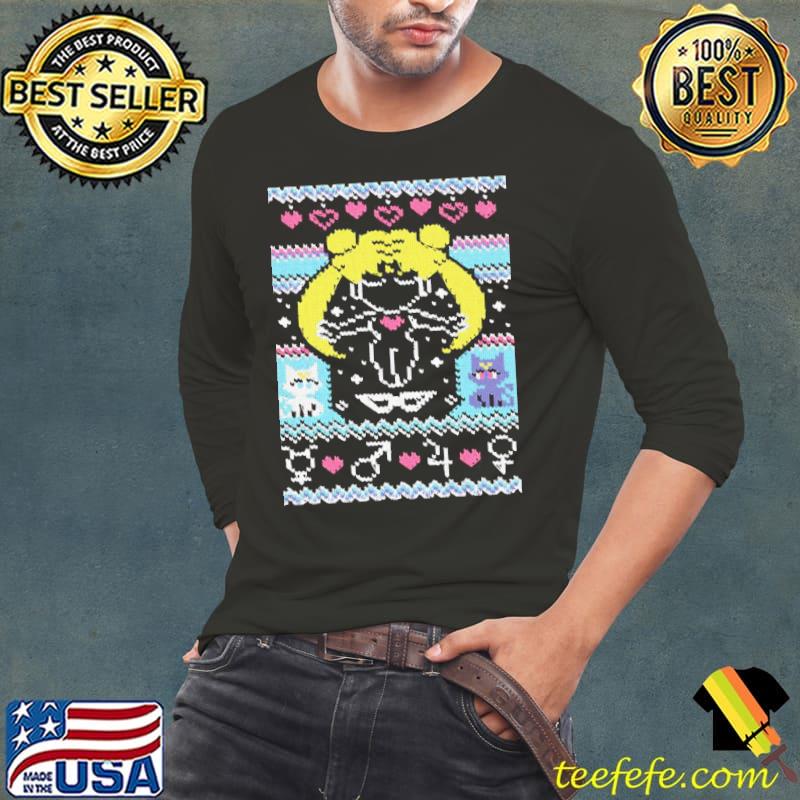 A Moon Prism Christmas Shirt Long Sleeve Tee A Moon Prism Christmas Shirt Long Sleeve Tee