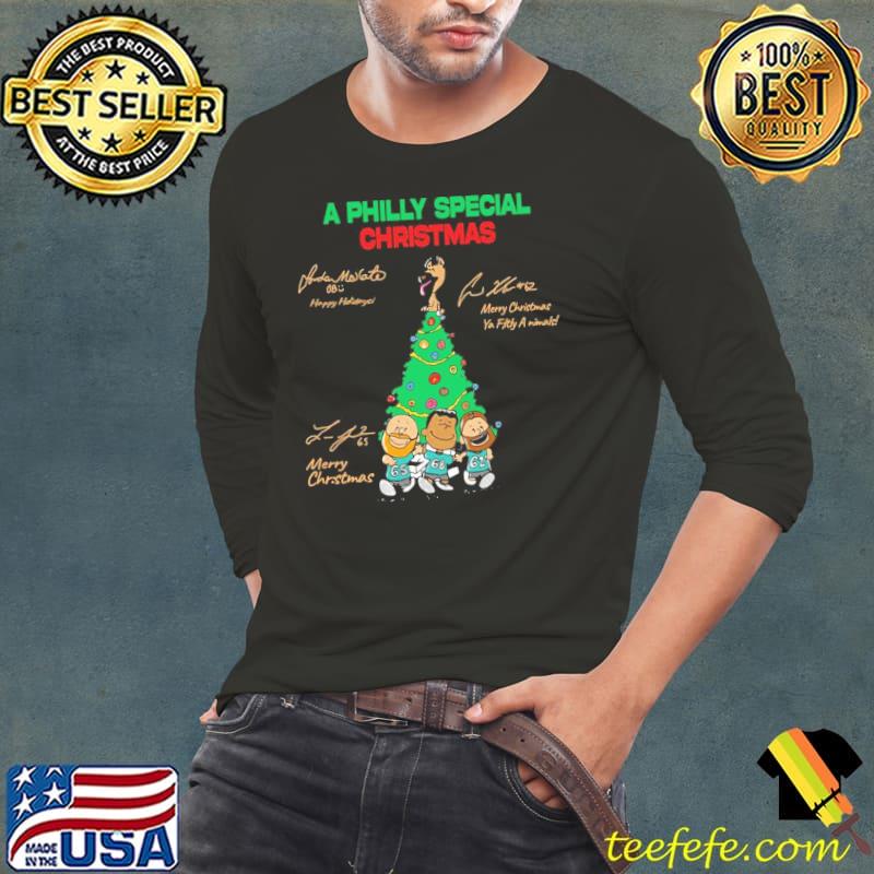 A Philly Special Christmas Shirt Long Sleeve Tee A Philly Special Christmas Shirt Long Sleeve Tee