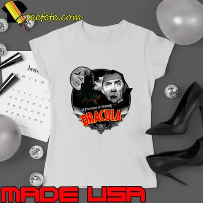 A Symphony Of Horror Dracula Halloween T-Shirt
