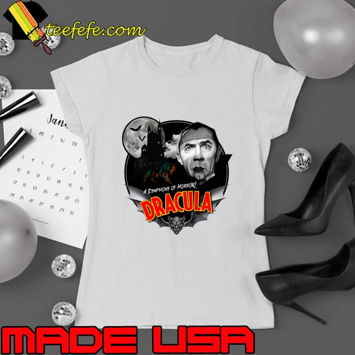 A Symphony Of Horror Dracula Halloween T-Shirt