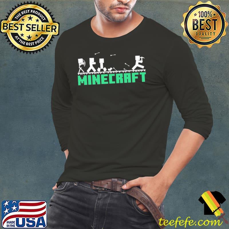 Action Role Playing Game Minecraft Dungeons Adventure Shirt Long Sleeve Tee Action Role Playing Game Minecraft Dungeons Adventure Shirt Long Sleeve Tee